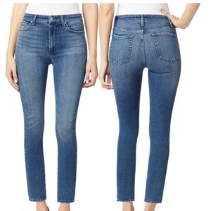 Joe's Jeans Lara Mid Rise Cigarette Slim Straight Skinny Jeans Frontier Wash